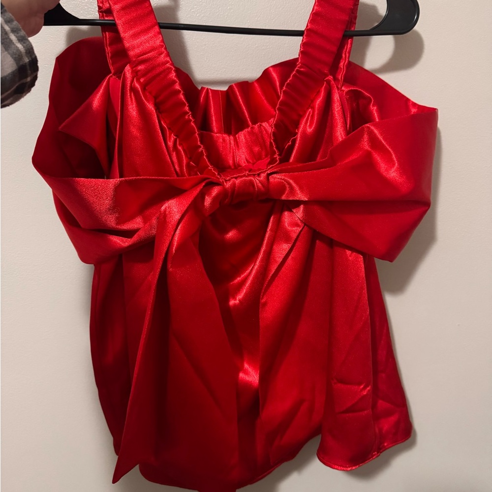 NWT Mare Mare (Anthropology) Satin Top